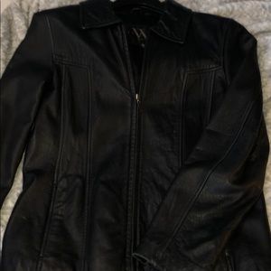 Leather jacket